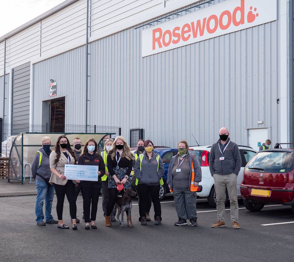 Rosewood Pet Products raises £7,750 with charity sale Companion Life