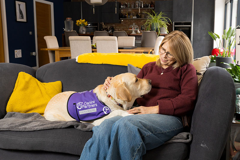 Meet the BBC One Show stars Shelley and her life-changing Canine Partner Meikle